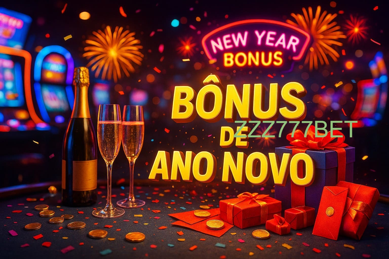 Promoções de Ano Novo no ZZZ777BET